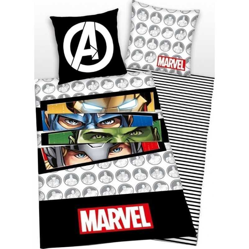 Set copripiumini Avengers Marvel - vente grossiste.fr