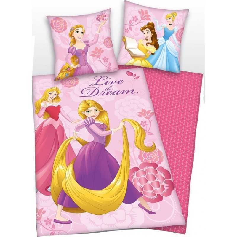 Set copripiumino Princess Disney + fodere per cuscino Princess Disn...