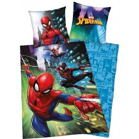 Set copripiumino Spiderman + fodere per cuscino Spiderman - vente g...