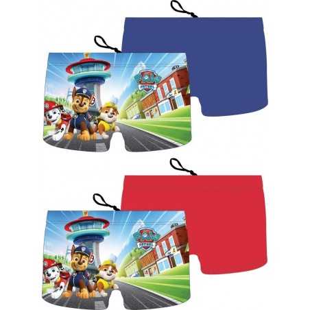 Boxer de bain Paw Patrol - Vente grossiste.fr