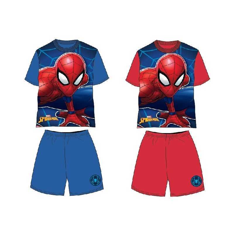 Pyjama T-Shirt + Short Spiderman - New discount.com