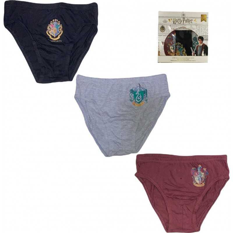 Confezione da 3 mutandine di Harry Potter - New discount.com