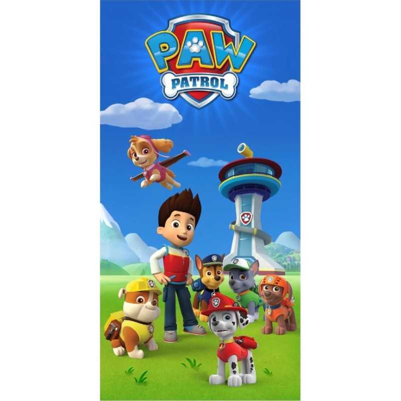 Paw Patrol beach towel or bath towel - vente-grossiste.fr