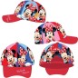 Casquette Minnie Disney Full sublimation en rouge - Vente grossiste.fr