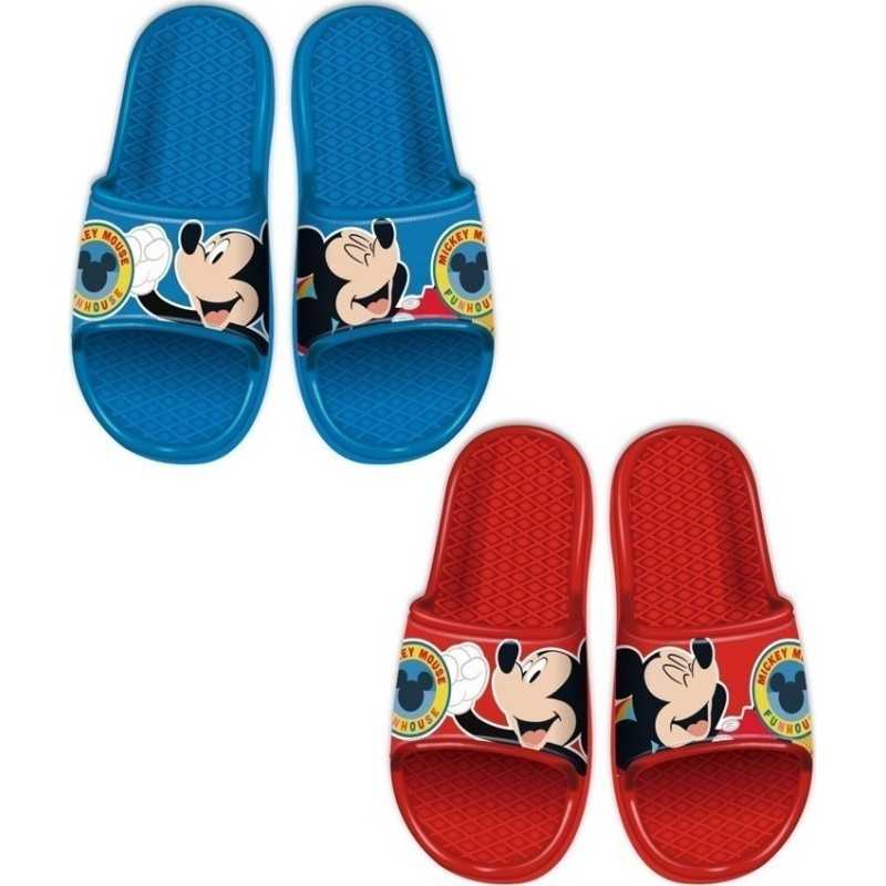 Claquettes de bain Mickey Disney - Vente grossiste.fr