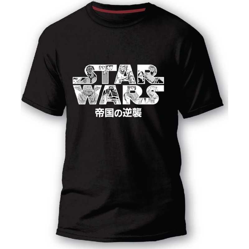 Camiseta de manga corta Star Wars - vente-grossiste.fr