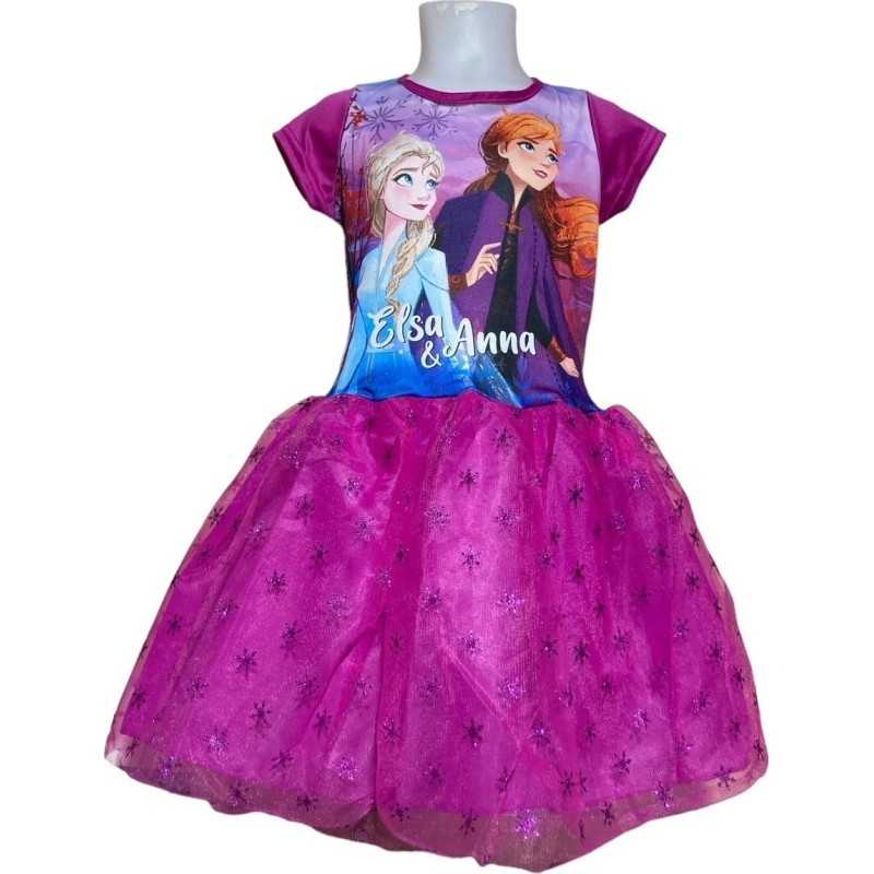 verrücktes Kleid Frozen Disney - vente-grossiste.fr