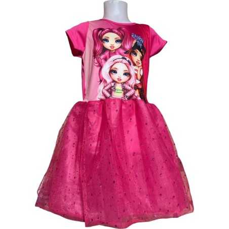 Vestido Fantasia Rainbow High - vente-grossiste.fr