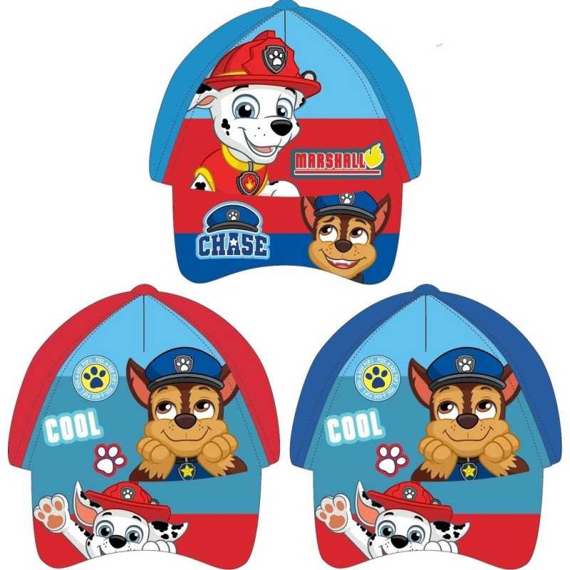 Casquette Paw Patrol - Pat Patrouille - Vente grossiste.fr
