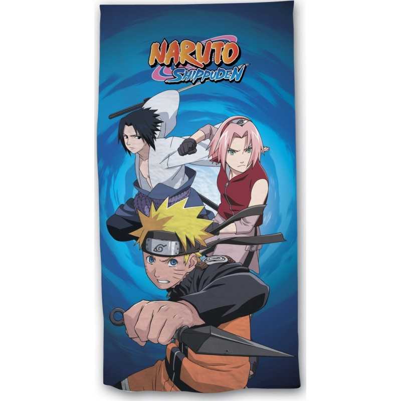 Baumwoll Naruto Strandtuch - vente-grossiste.fr