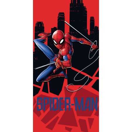 Telo mare Cotton Spider-man - vente grossiste.fr