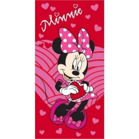 Minnie Disney beach towel or bath towel cotton - vente-grossiste.fr