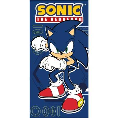 Sonic toalla de playa o toalla de baño - vente-grossiste.fr