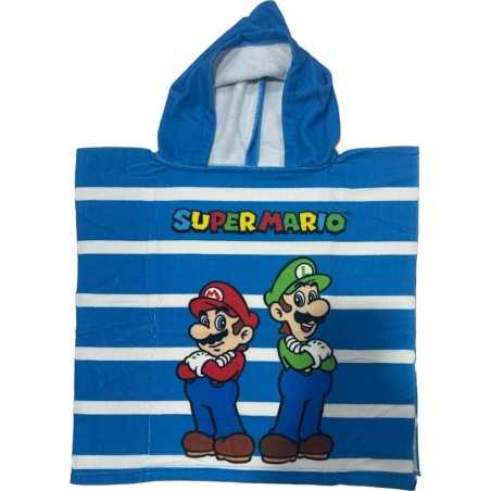 Felpa con cappuccio Super Mario Swim Poncho - vente grossiste.fr