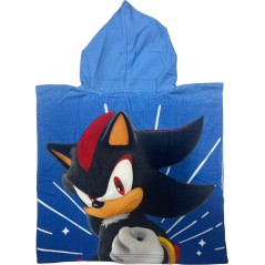 Poncho de bain Sonic à capuche - New discount.com
