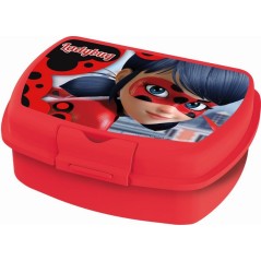 Boîte à goûter Miraculous en Pvc - Vente grossiste.fr
