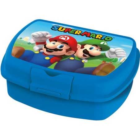 Boîte à goûter Super Mario en Pvc - Vente grossiste.fr
