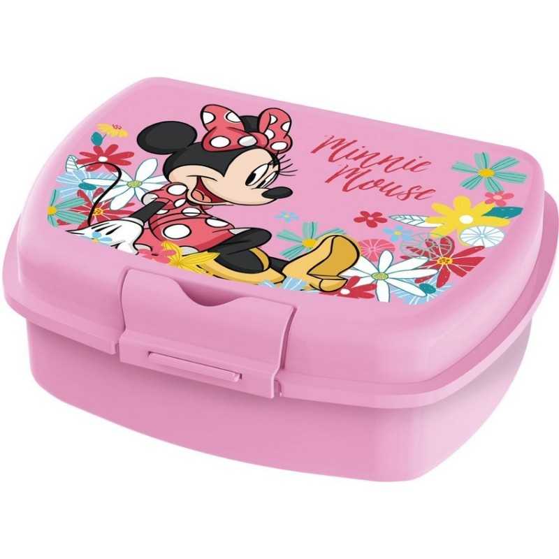 Boîte à goûter Minnie Disney en Pvc - Vente grossiste.fr