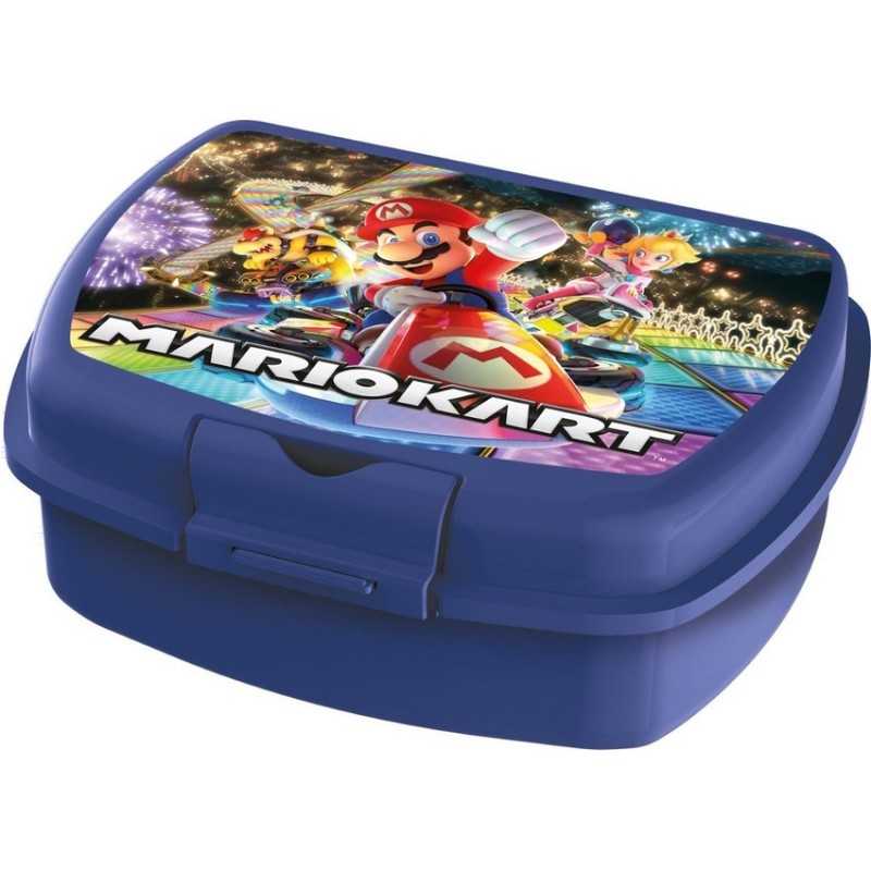 Boîte à goûter Mario Kart en Pvc - Vente grossiste.fr