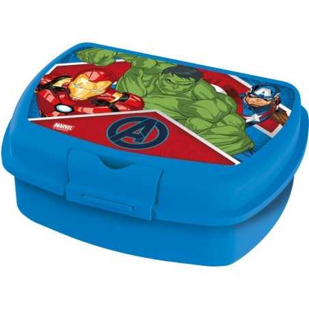 Boîte à goûter Avengers Marvel Pvc - Vente grossiste.fr