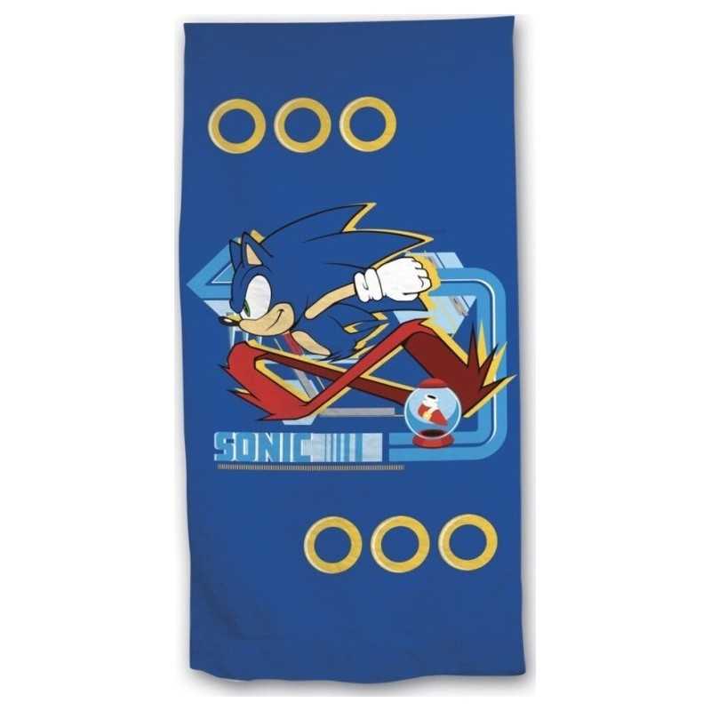 Sonic toalla de playa o toalla de baño - vente-grossiste.fr