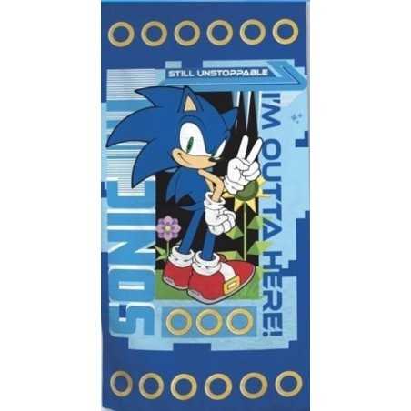 Drap de plage ou Serviette de Bain Sonic - Vente grossiste.fr