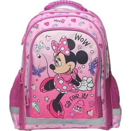 Sac à dos Minnie Disney 42 cm - Qualité supérieure - Vente grossist...