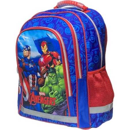 Mochila Avengers 42 cm - Calidad Superior