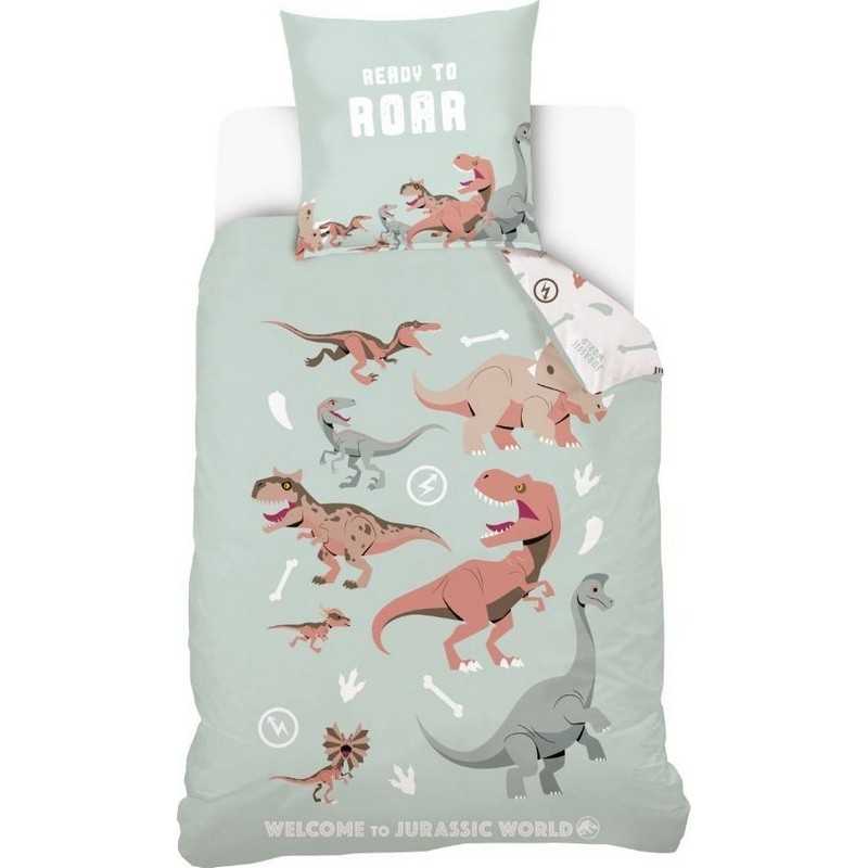 Jurassic World Duvet Cover Set In Cotton - vente-grossiste.fr