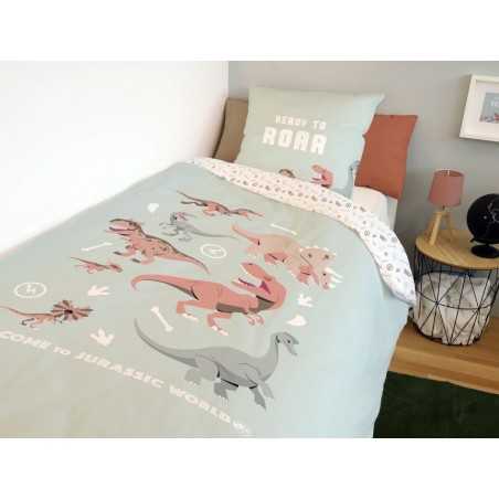 Parure housse de couette  Jurassic World En coton