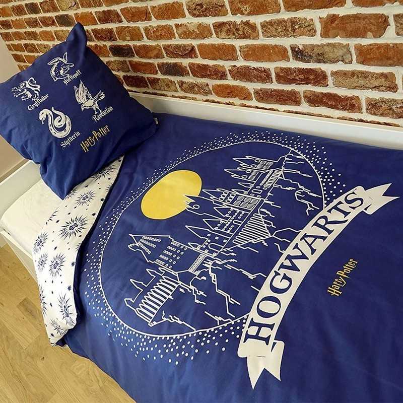 Parure housse de couette Harry Potter En coton - Vente grossiste.fr