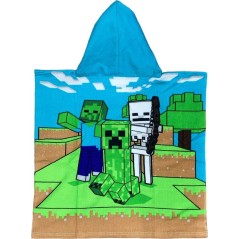 Felpa con cappuccio Minecraft Swim Poncho - vente grossiste.fr