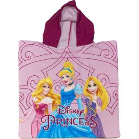 Poncho da bagno con cappuccio Disney PRINCESS - New discount.com