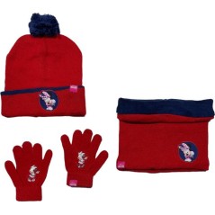 Set 3 pièces Bonnet + snood + gants Minnie Disney, New discount.com...