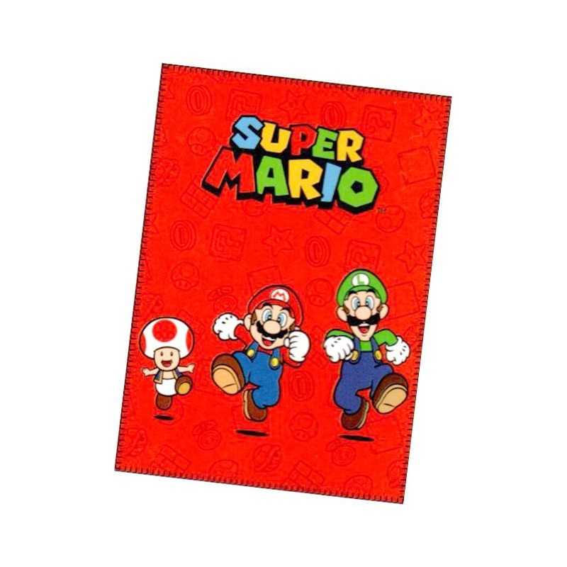 Super Mario Bros Fleecedecke - vente-grossiste.fr