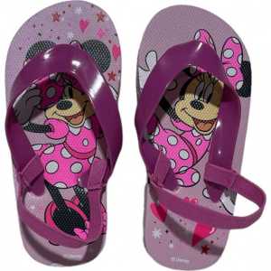 Chanclas Minnie Disney  con tira elástica