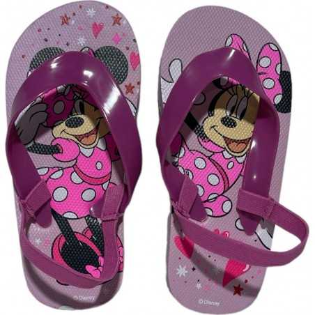 Minnie Disney flip flops with elastic strap - vente-grossiste.fr