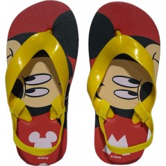 Tongs Mickey Disney avec bride élastiquée - Vente grossiste.fr