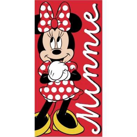 Drap de plage ou Serviette de bain Minnie Disney - Vente grossiste.fr