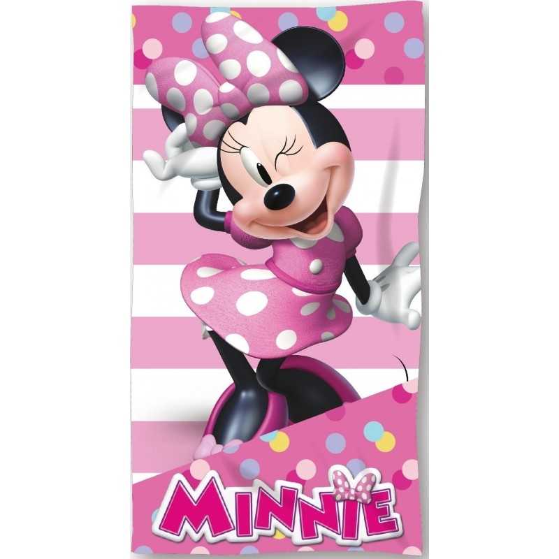 Minnie Disney beach towel or bath towel - vente-grossiste.fr