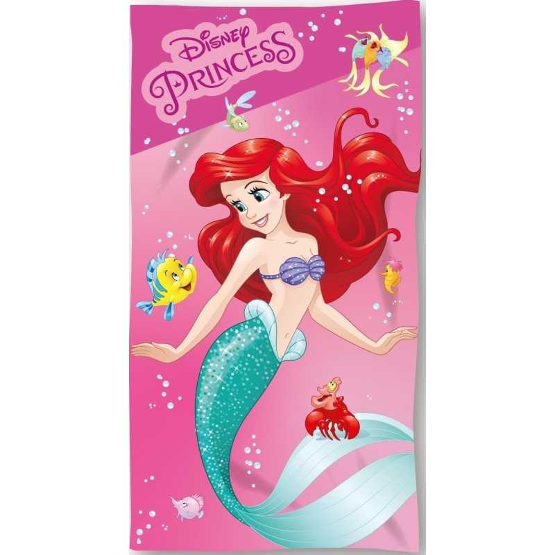 Drap de plage ou drap de bain Princesse Ariel Disney - Vente grossi...