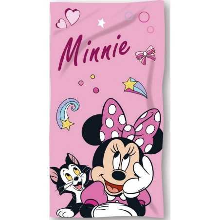 Drap de plage ou drap de bain Minnie Disney en coton - Vente grossi...