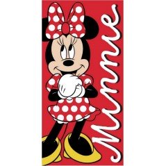 Minnie Disney Strandtuch oder Badetuch Baumwolle - vente-grossiste.fr