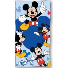 Drap de plage ou drap de bain Mickey Disney - Vente grossiste.fr