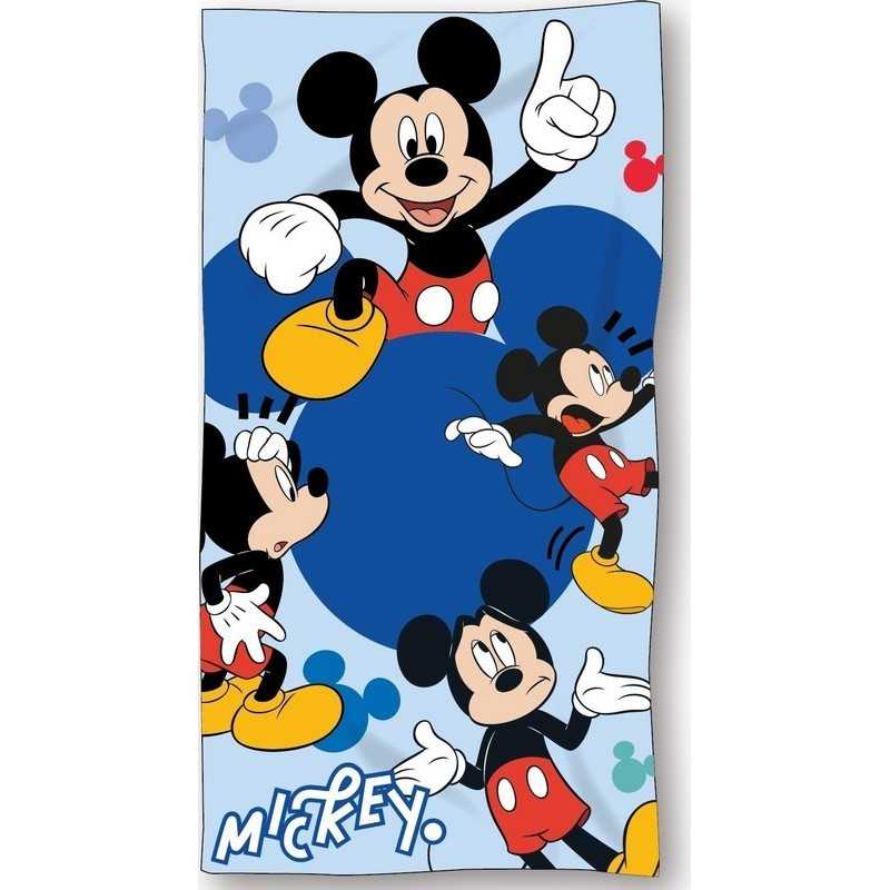 Drap de plage ou drap de bain Mickey Disney - Vente grossiste.fr
