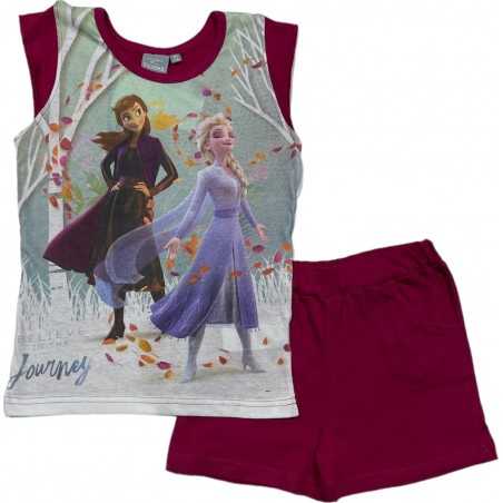 Camiseta + conjunto Frozen 2 Disney corto - vente-grossiste.fr