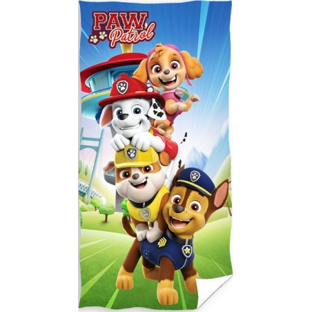 Asciugamano o telo Mare Paw Patrol - vente grossiste.fr