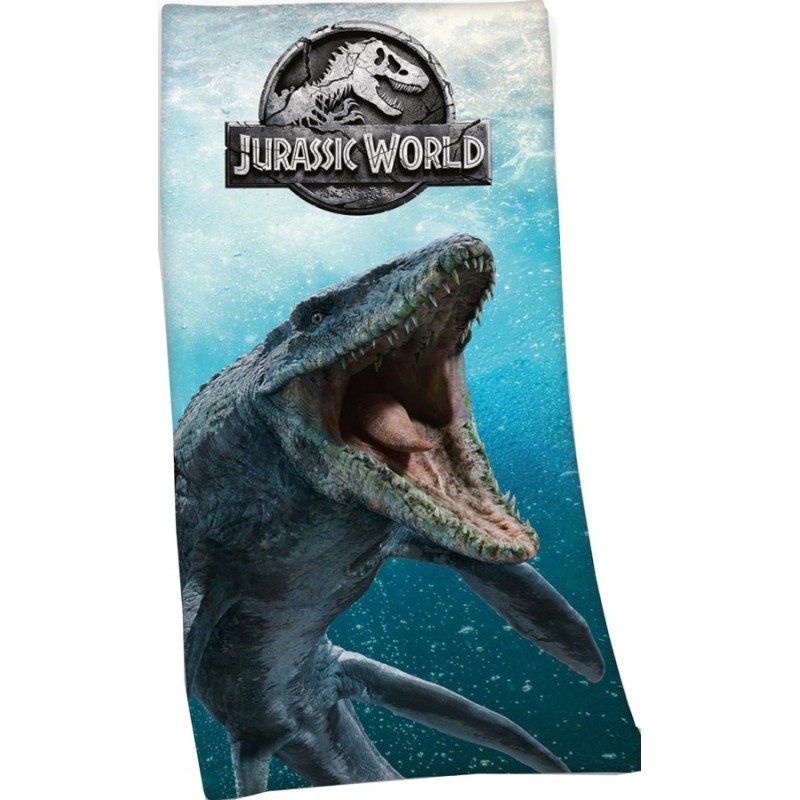 Drap de plage ou Serviette de bain Jurassic World - Vente grossiste.fr