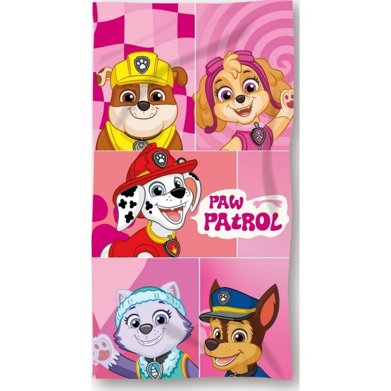 Asciugamano o telo Mare Paw Patrol - vente grossiste.fr