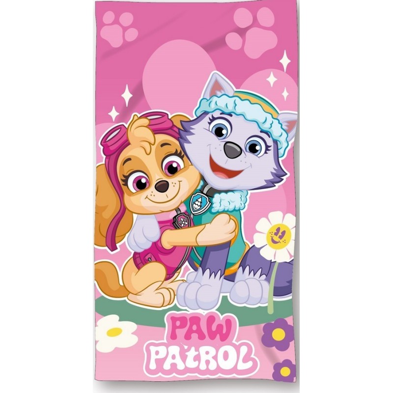 Drap de plage ou Serviette de bain Paw Patrol Fille - Vente grossis...